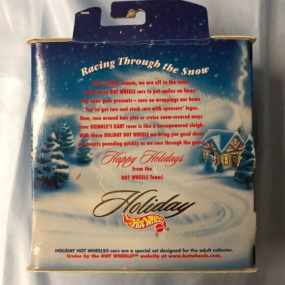 Hot Wheels 1998 Holiday Series IV Kringle's Kart Limited Edition - Picture 2 of 2